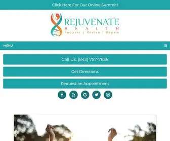 Rejuvenatehhi.com(Rejuvenate Health) Screenshot