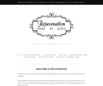 Rejuvenationmassageandspa.com(Rejuvenationmassageandspa) Screenshot