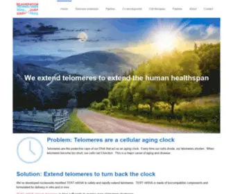 Rejuvenationtech.com(Rejuvenation Technologies) Screenshot