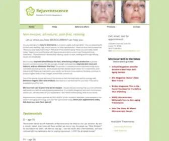 Rejuvenescenceaustin.com(Microcurrent Face Treatment) Screenshot