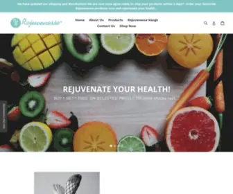 Rejuvenesse.co.za(Rejuvenesse Range of Supplements) Screenshot