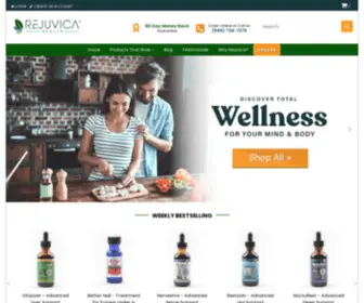 Rejuvica.com(Rejuvica Health provides) Screenshot