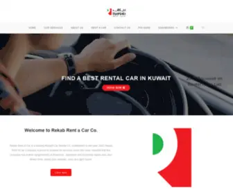 Rekab.com.kw(Online Rental Car) Screenshot