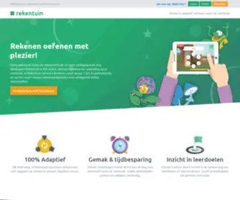 Rekentuin.nl(Adaptief en online rekenen oefenen) Screenshot