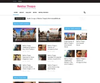 Rekhathapa.org(Nepali Blogger) Screenshot