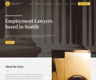 Rekhiwolk.com(Seattle Employment Lawyers) Screenshot