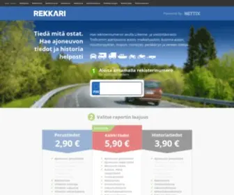 Rekkari.fi(Tiedä mitä ostat) Screenshot
