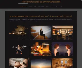 Reklamefotograf.net(Landsdækkende reklamefotograf og erhvervsfotograf) Screenshot