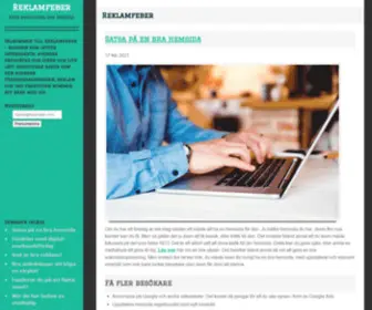 Reklamfeber.se(Heta produkter och företag) Screenshot