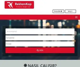 Reklamkap.com(ReklamKap ®) Screenshot
