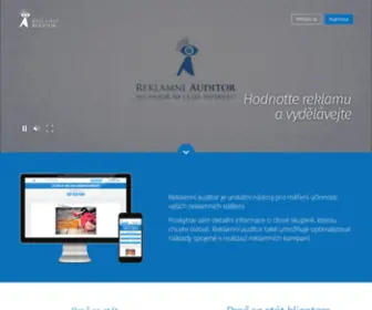 Reklamni-Auditor.cz(Hodnocení reklam na internetu) Screenshot