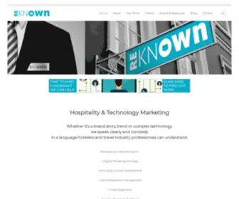 Reknown.com(Home Page) Screenshot