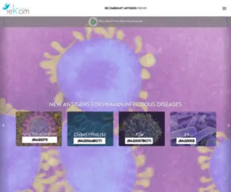 Rekombiotech.com(Rekombiotech) Screenshot