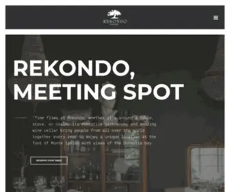 Rekondo.com(Alta cocina vasca) Screenshot