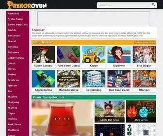 Rekoroyun.com(Rekor Oyun) Screenshot