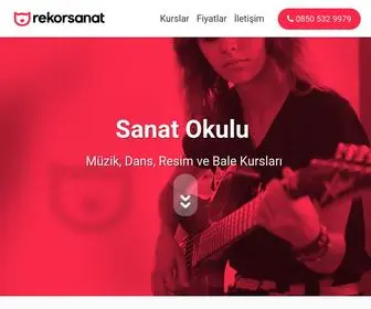 Rekorsanat.com.tr(Rekor Sanat) Screenshot