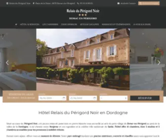 Relais-Perigord-Noir.fr(Hôtel Relais du Périgord Noir à Siorac) Screenshot