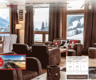 Relaisalpin.ch(Hôtel Le Relais Alpin à Les Mosses) Screenshot