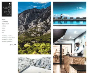 Relaisdesaintser.com(RELAIS DE SAINT SER) Screenshot