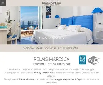 Relaismaresca.com(Relais Maresca Luxury Small Hotel) Screenshot