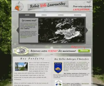 Relaisvelolaurentides.ca(Relais Vélo Laurentides) Screenshot