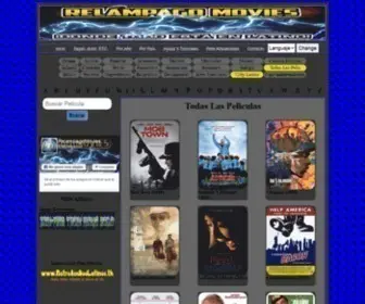 Relampagomovies.com(Página) Screenshot