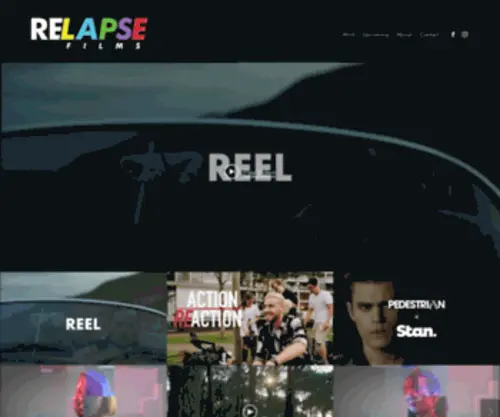 Relapse-Films.com(Freelance Film Production Company) Screenshot