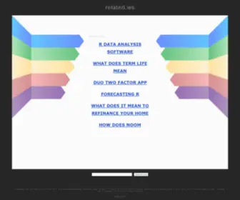 Related.ws(Which others websites are related to yours) Screenshot