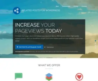 Relatedpostsforwp.com(Related Posts for WordPress) Screenshot