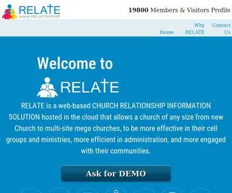 Relate.my(Church Relationship Information Solution) Screenshot