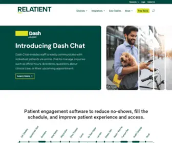 Relatient.com(Patient Engagement Solutions) Screenshot