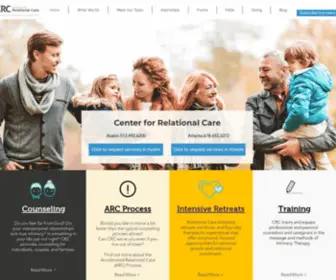 Relationalcare.org(The Center for Relational Care) Screenshot