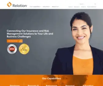 Relationinsurance.com(Relation insurance) Screenshot