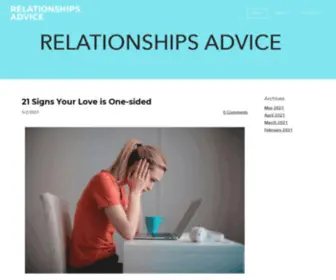 Relationshipsadvice1.com(RELATIONSHIPS ADVICE) Screenshot