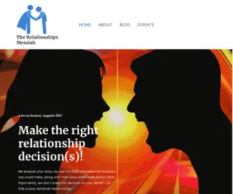 Relationshipsmessiah.com(Learn from other people's relationship mistakes) Screenshot