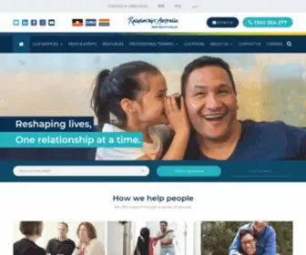 Relationshipsnsw.org.au(Mediation & Relationship Services in NSW) Screenshot