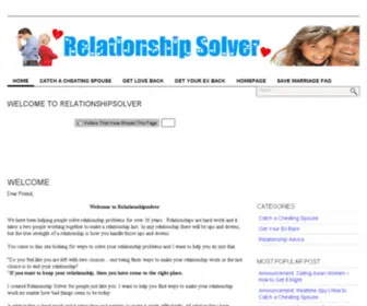 Relationshipsolver.com(Love and Relationship) Screenshot