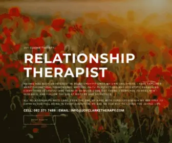 Relationshiptherapist.co.za(Relationship Therapist) Screenshot