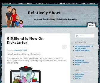 Relativelyshort.com(Relatively Short) Screenshot