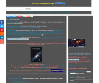 Relatividad.org(Teoría) Screenshot