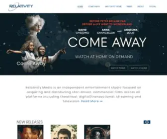 Relativitymedia.com(Relativity Media) Screenshot