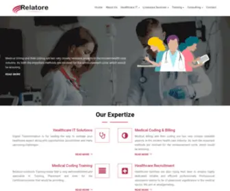 Relatoresolutions.com(Relatore) Screenshot