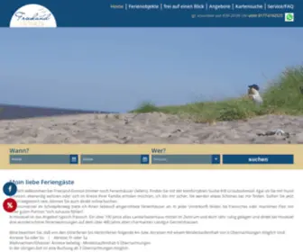 Relax-AN-Der-Nordsee.de(Friesland-Domizil) Screenshot