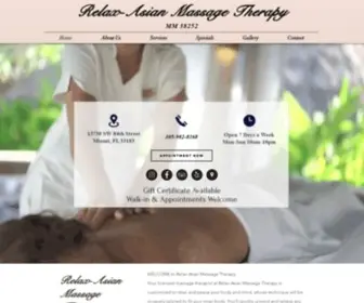 Relax-Asianmassage.com(Body Massage) Screenshot