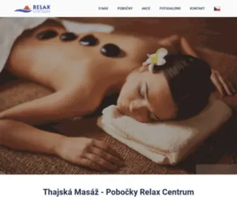 Relax-Centrum.cz(Thai Massage Koněvova) Screenshot