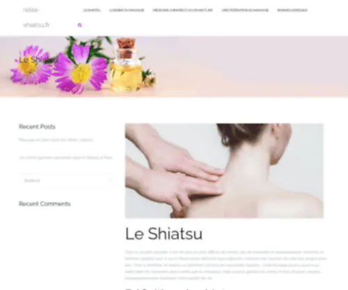 Relax-Shiatsu.fr(Tout ce qu’il faut savoir sur le shiatsu) Screenshot