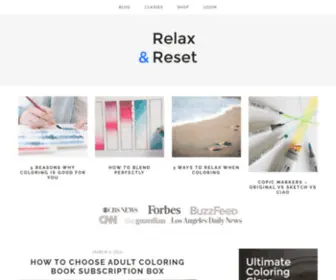 Relaxandreset.com(Relaxandreset) Screenshot