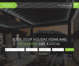 Relaxaway.co.nz(Queenstown Holiday Homes & Apartments) Screenshot