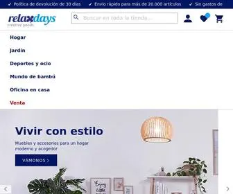RelaxDays.es(Hogar, Jardín, Deporte & Ocio) Screenshot