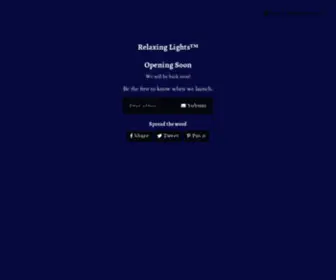 Relaxinglights.com(Relaxing Lights) Screenshot